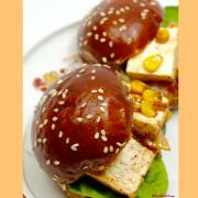 Japanese Korean Tofu Kimchi Sliders easy recipe Japan Korea imports to USA